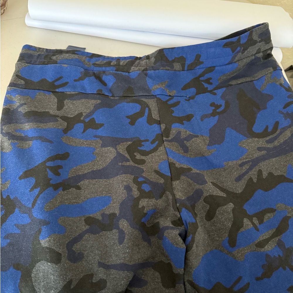 Sandro Paris Future Blue Camo Jogger Pants XXL - Picture 2 of 5